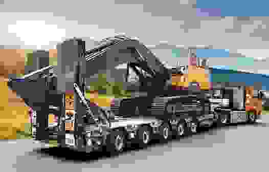 Негабаритная перевозка с учетом высоты в Биробиджане